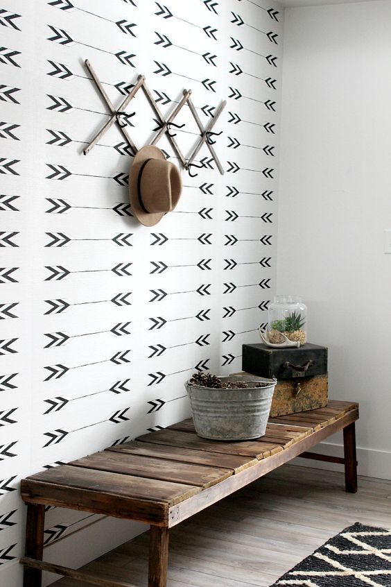 modern farmhouse wallpaper