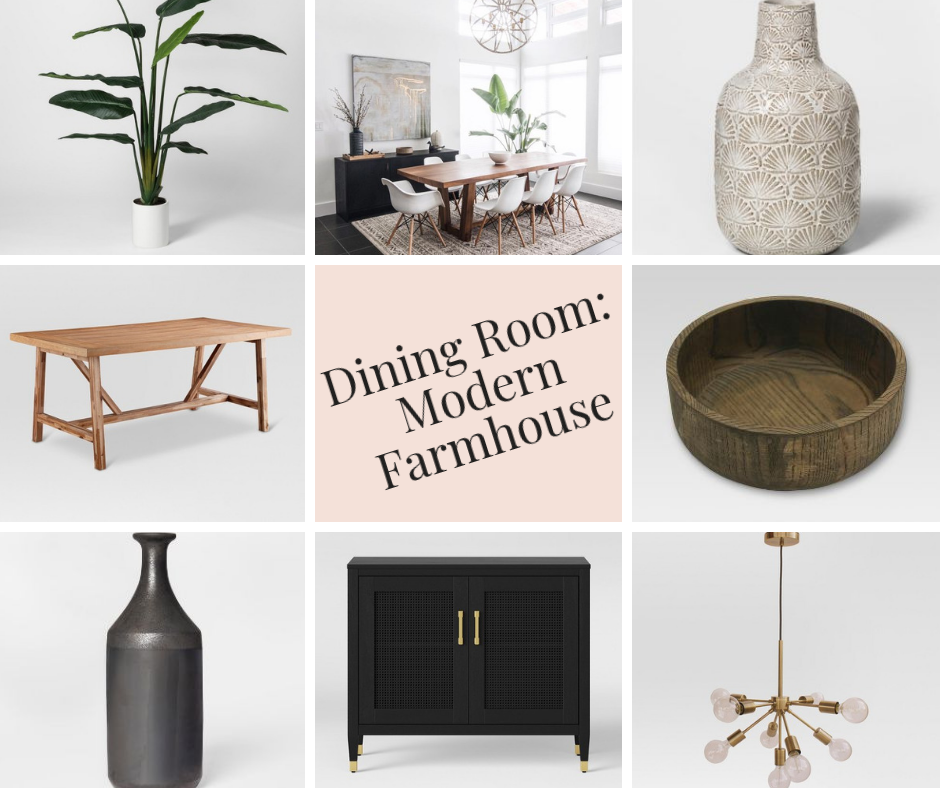 Modern Farmhouse Dining Room Ideas and Inspiration