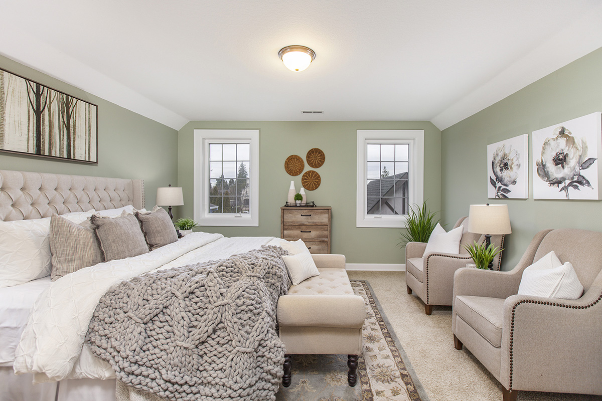 Modern Farmhouse Master Bedroom